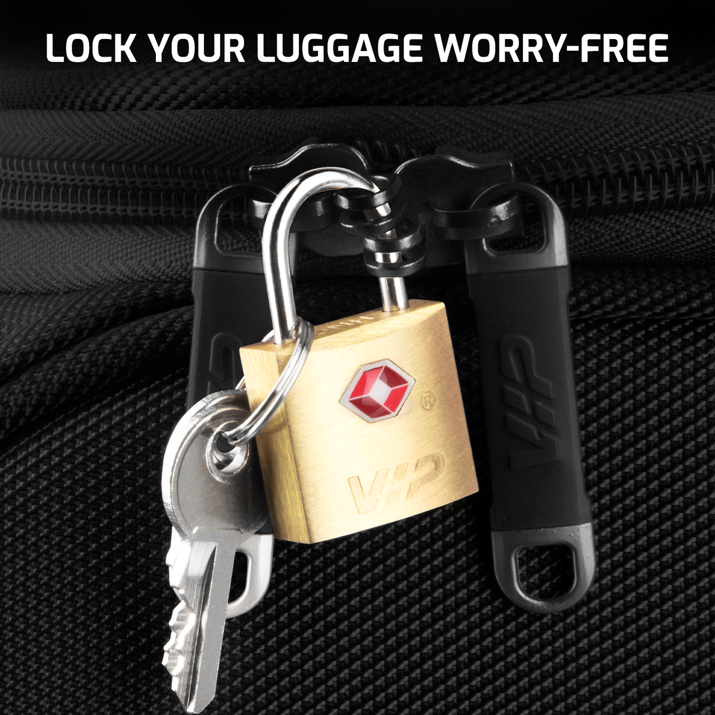 VIP SECURE PRO BRASS TSA KEY LOCK