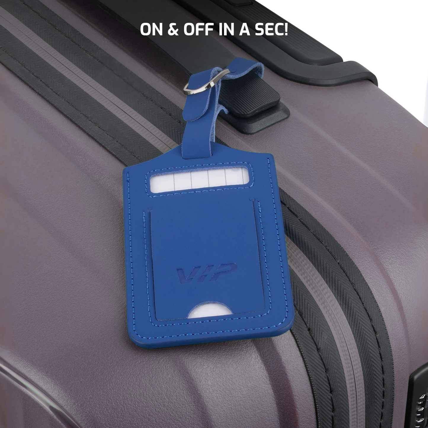 VIP SECURE LUGGAGE TAG