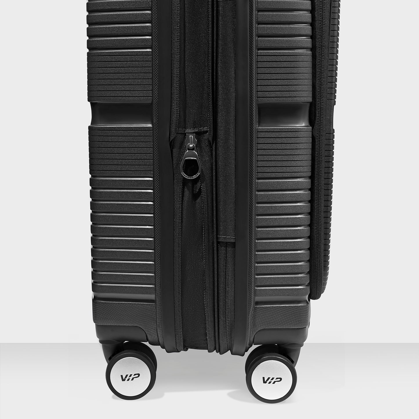 VIP Aer Plus Pro Black Cabin Trolley Bag