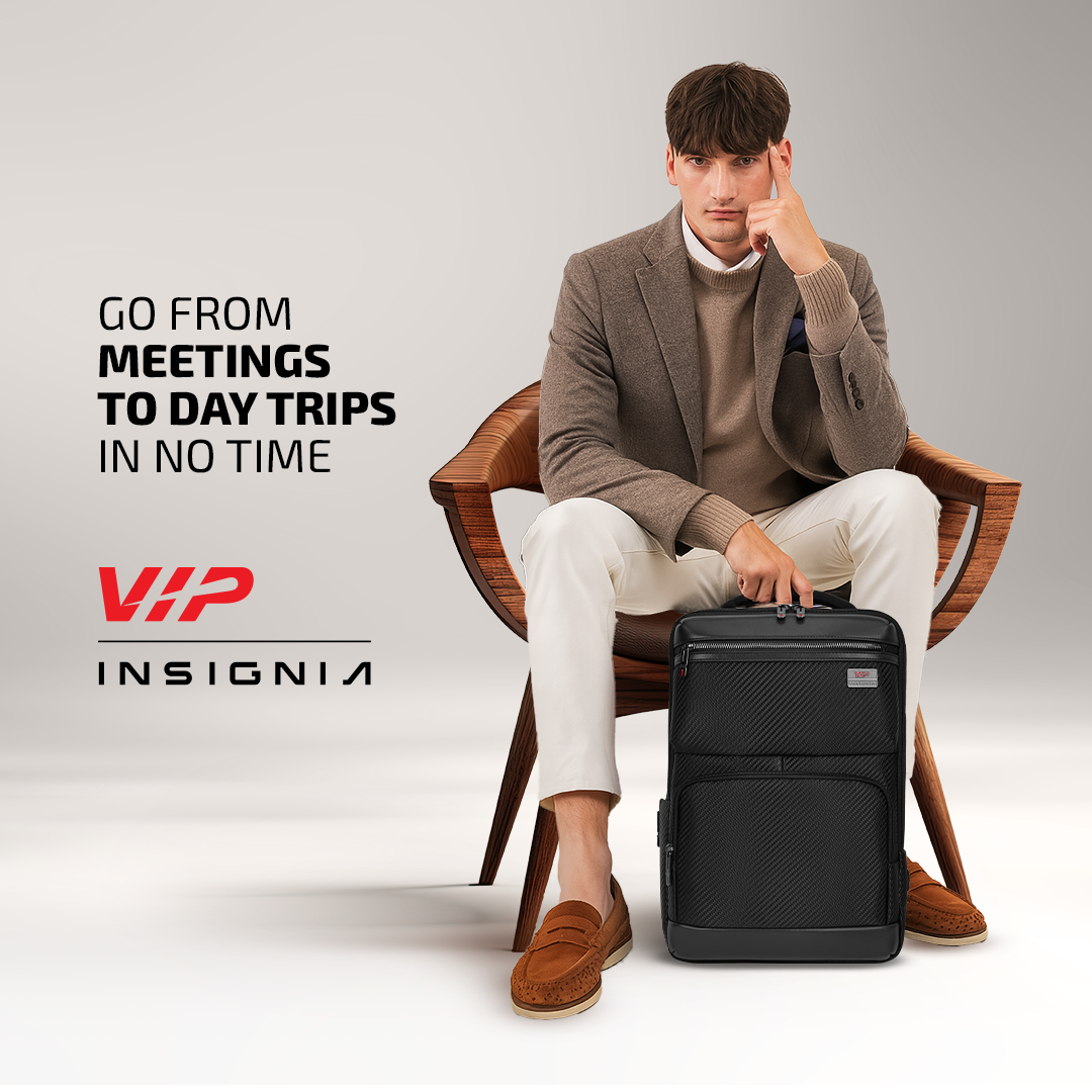VIP URBAN Mesh Laptop Backpack Black