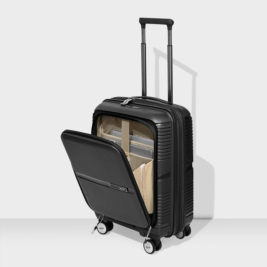 VIP Aer Plus Pro Black Trolley Bag