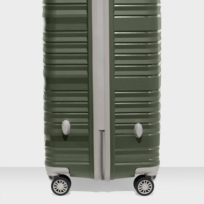 VIP Matrix Set of 2 Trolley Bag Ivy Green