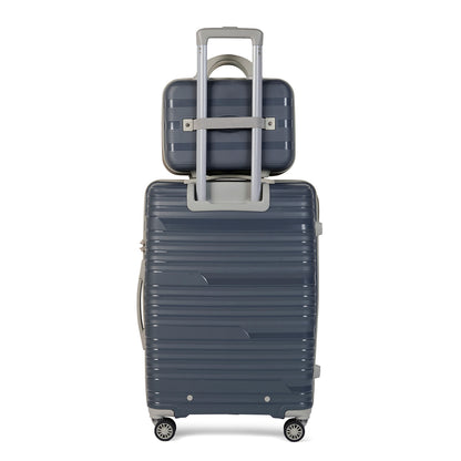 VIP Matrix Set of 3 Trolley Bag Light Grey