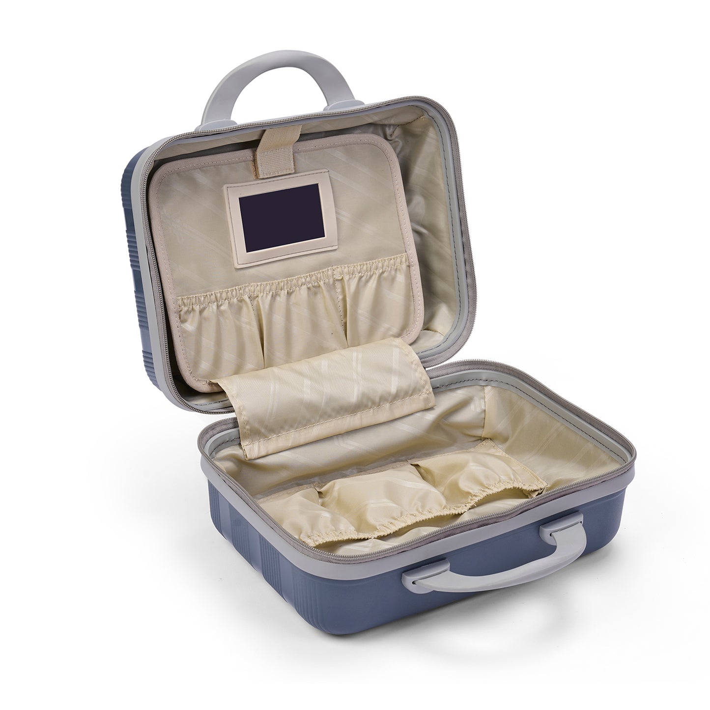 VIP Matrix Set of 3 Trolley Bag Light Grey