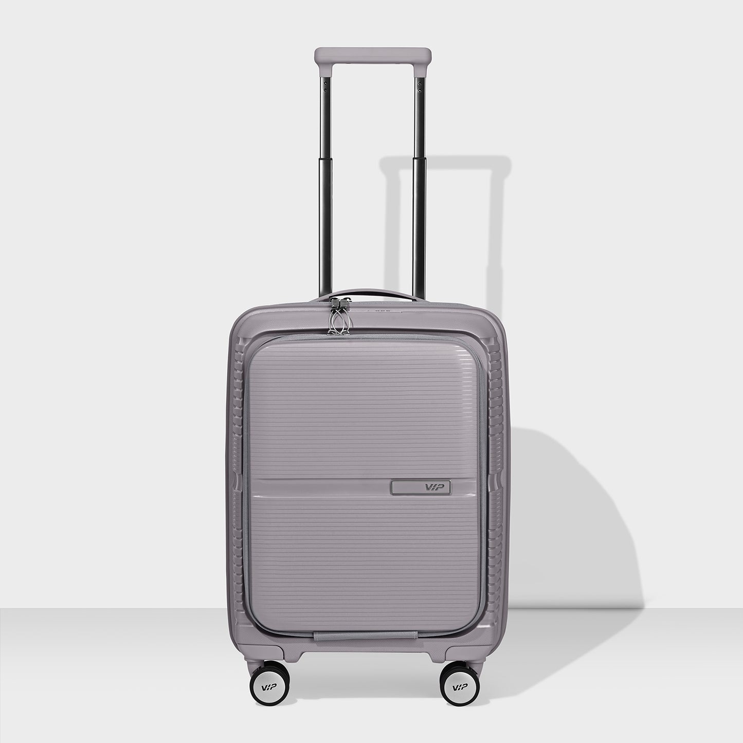 VIP Aer Plus Pro Grey Cabin Trolley Bag