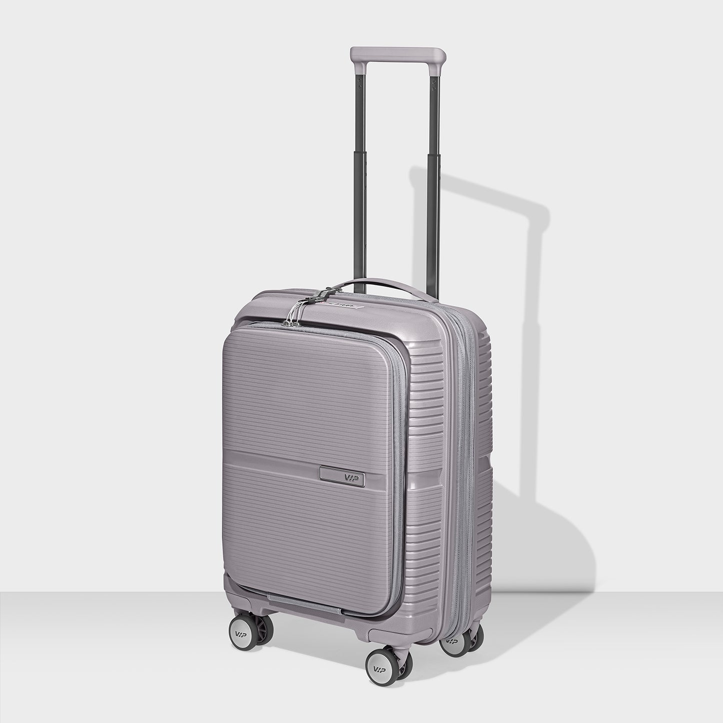 VIP Aer Plus Pro Grey Cabin Trolley Bag