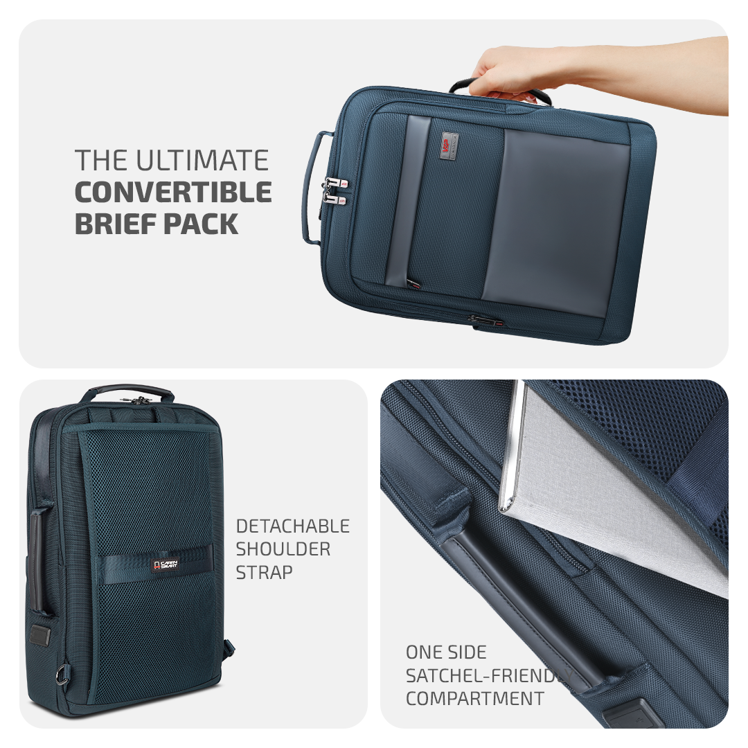 VIP LEGACY Laptop Expander Backpack Navy