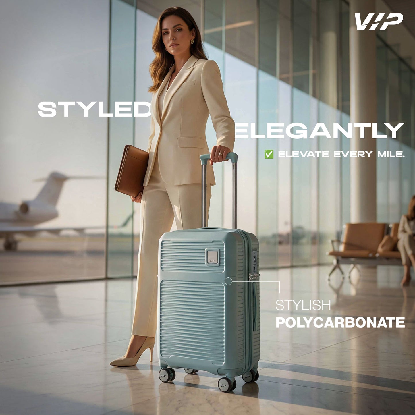 VIP Vero Surf Spray Medium Trolley Bag