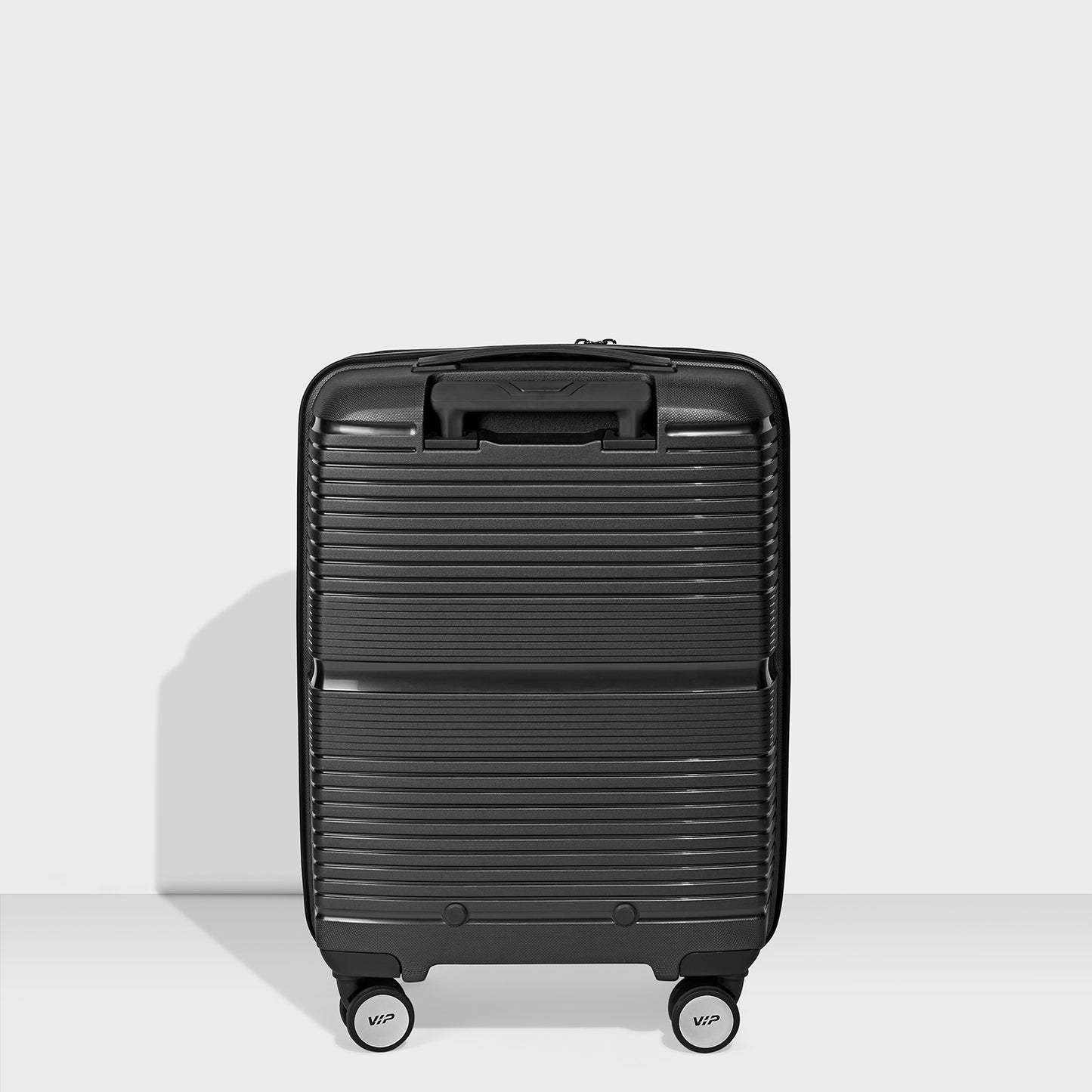 VIP Aer Plus Pro Black Cabin Trolley Bag