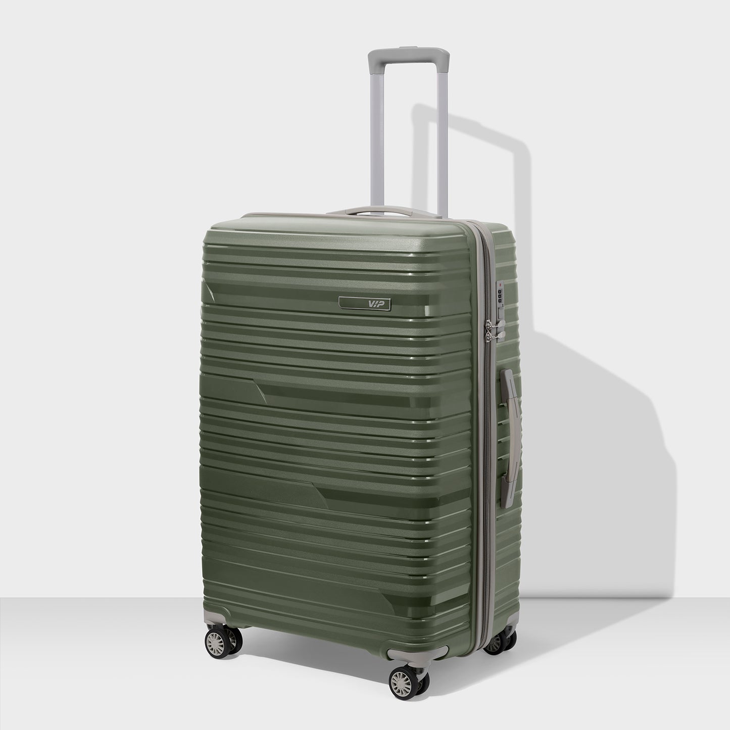 VIP Matrix Set of 3 Trolley Bag Ivy Green