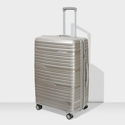 VIP Matrix Set of 3 Trolley Bag Champagne