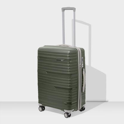 VIP Matrix Set of 2 Trolley Bag Ivy Green