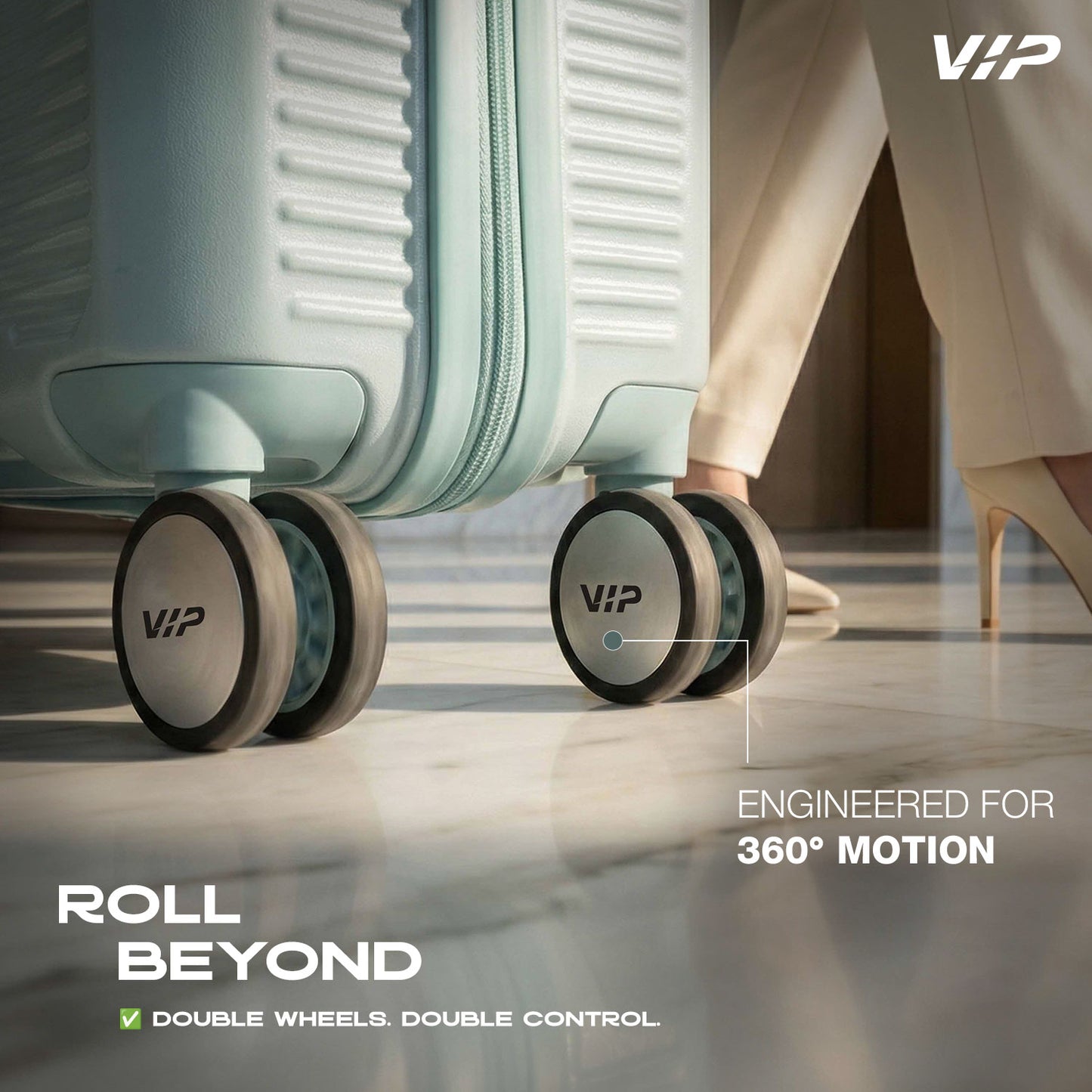 VIP Vero Surf Spray Large Trolley Bag