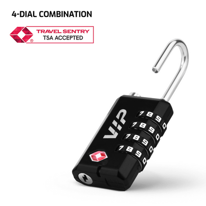VIP SECURE PRO TSA PAD LOCK ( PACK OF 2)