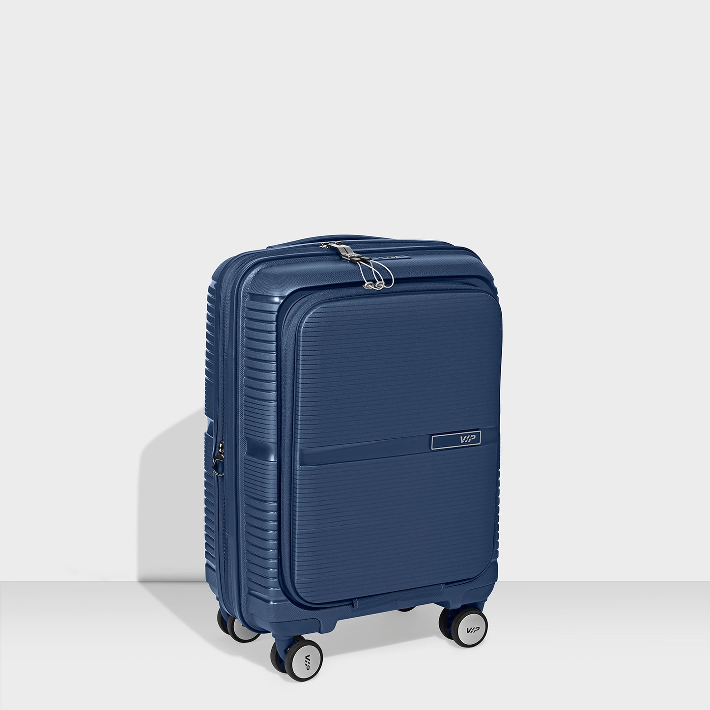 VIP Aer Plus Pro Blue Cabin Trolley Bag
