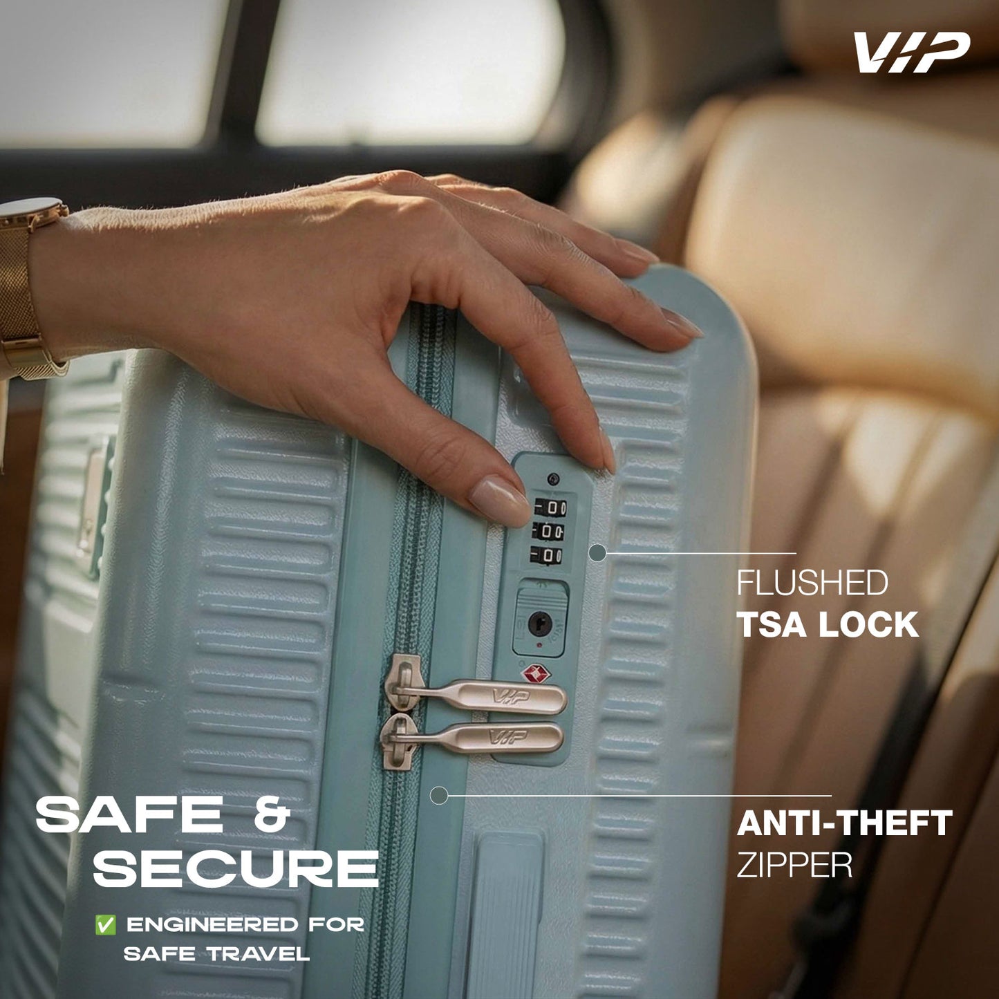 VIP Vero Surf Spray Large Trolley Bag