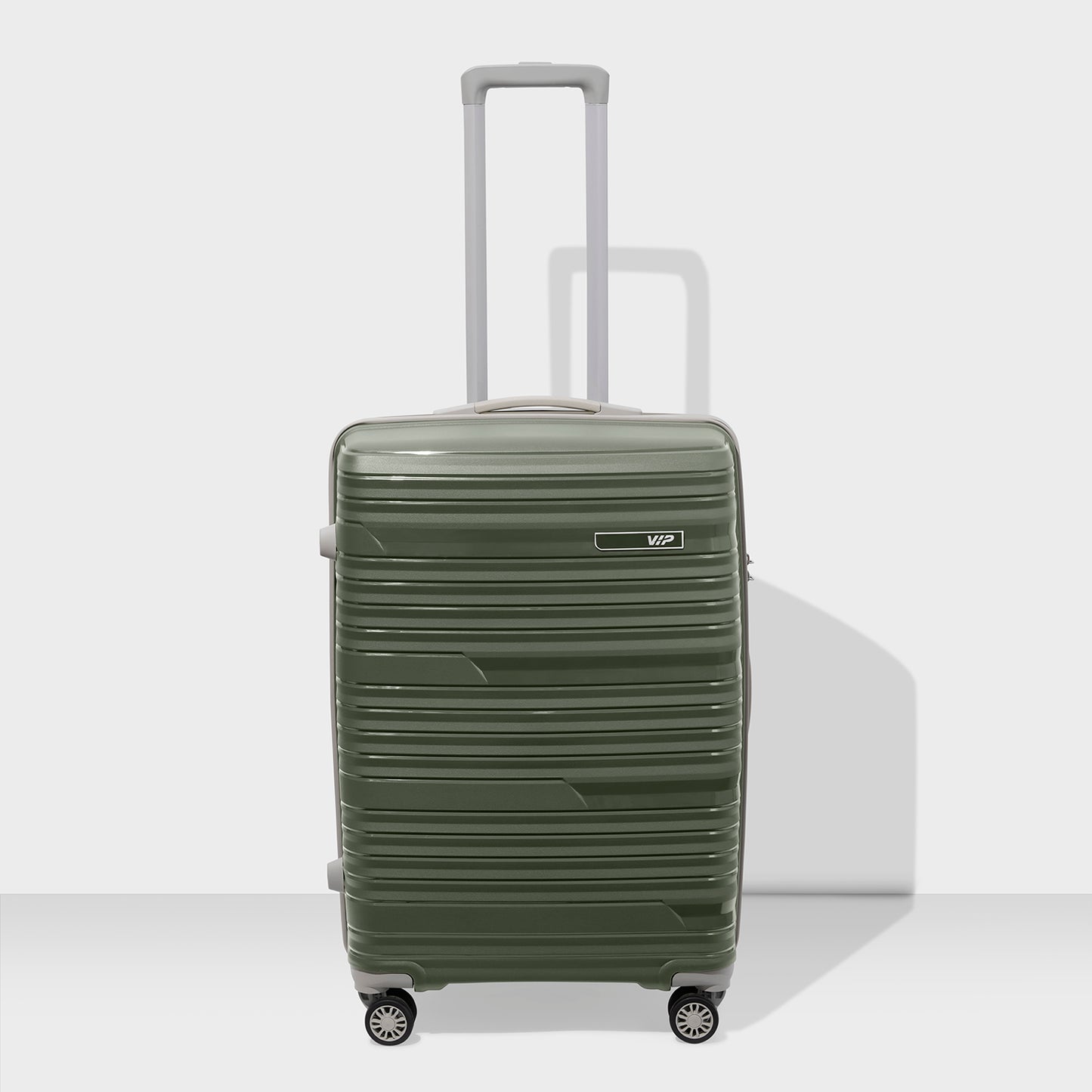 VIP Matrix Set of 2 Trolley Bag Ivy Green