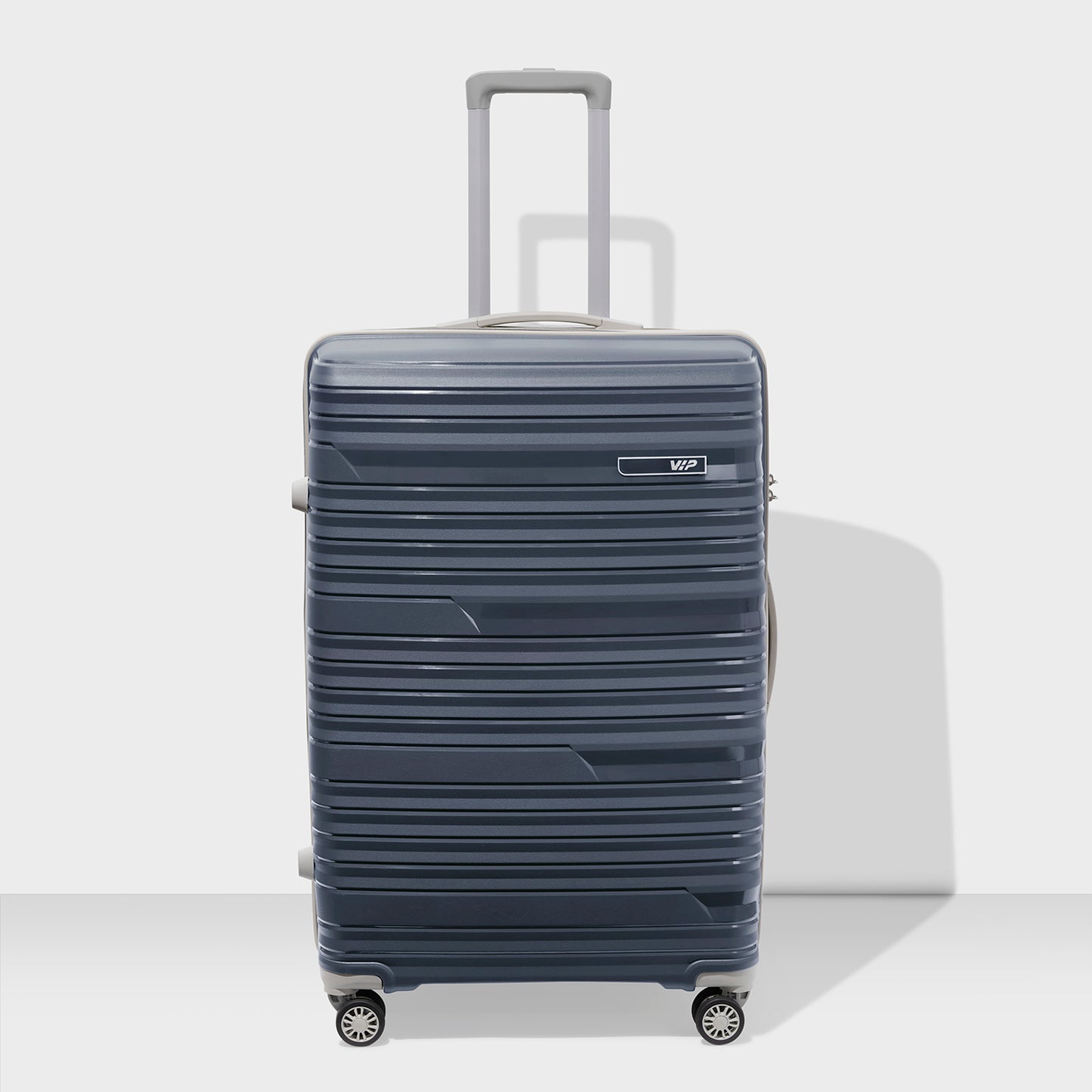 VIP Matrix Set of 3 Trolley Bag Light Grey
