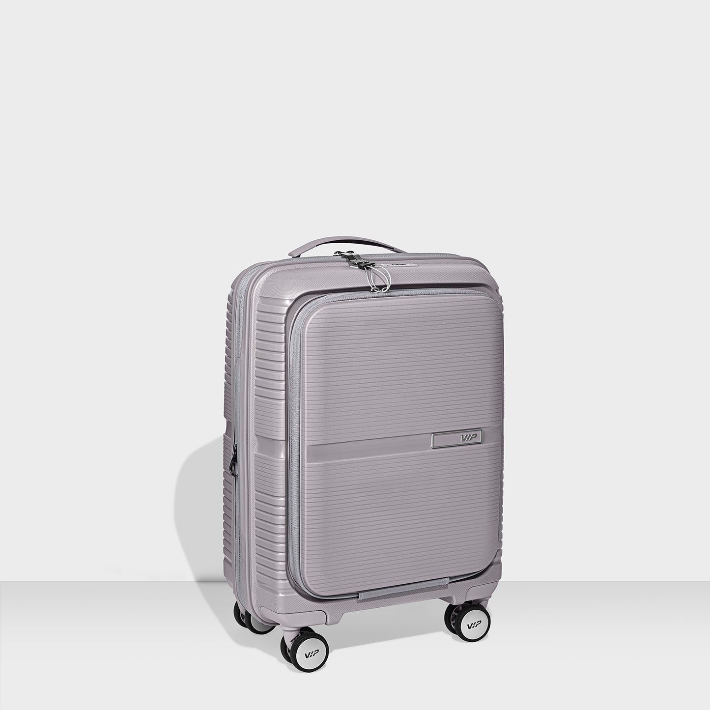 VIP Aer Plus Pro Grey Cabin Trolley Bag