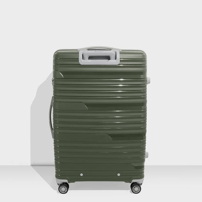 VIP Matrix Set of 3 Trolley Bag Ivy Green