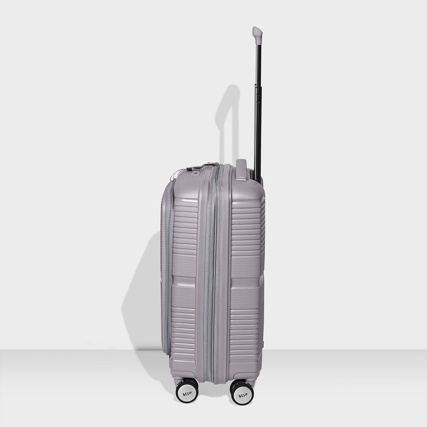 VIP Aer Plus Pro Grey Cabin Trolley Bag