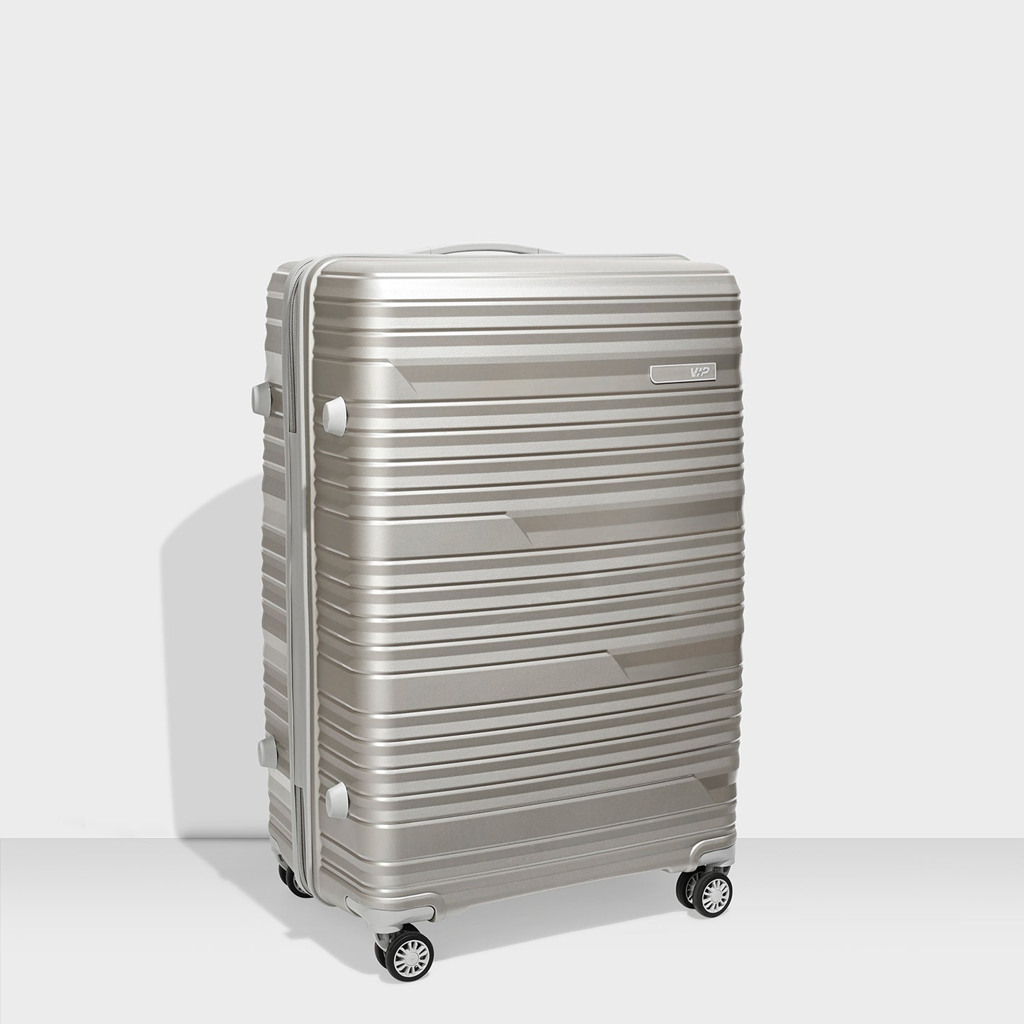 VIP Matrix Set of 3 Trolley Bag Champagne