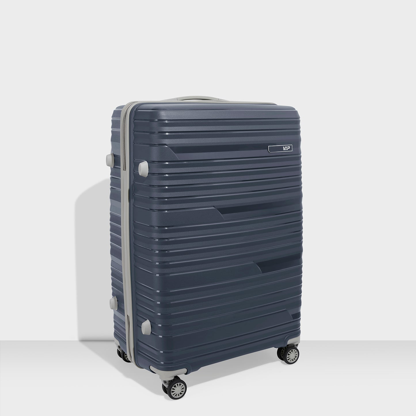 VIP Matrix Set of 3 Trolley Bag Light Grey