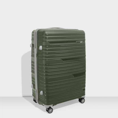 VIP Matrix Set of 3 Trolley Bag Ivy Green