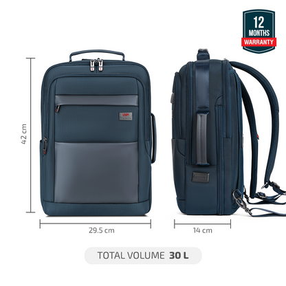 VIP LEGACY Laptop Expander Backpack Navy