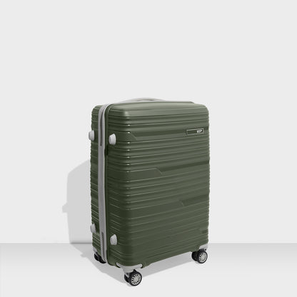 VIP Matrix Set of 2 Trolley Bag Ivy Green