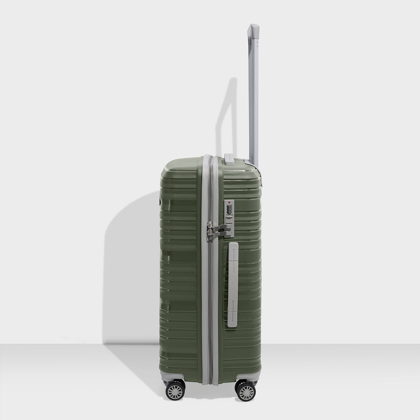 VIP Matrix Set of 2 Trolley Bag Ivy Green