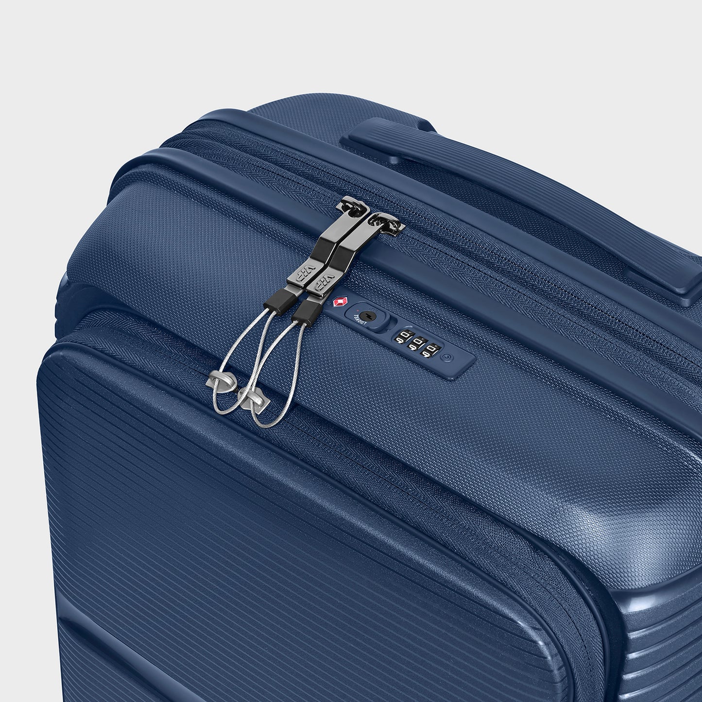 VIP Aer Plus Pro Blue Cabin Trolley Bag