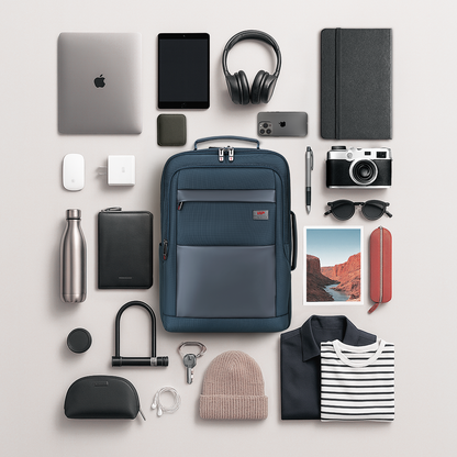 VIP LEGACY Laptop Expander Backpack Navy