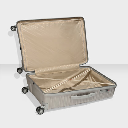 VIP Matrix Set of 3 Trolley Bag Champagne