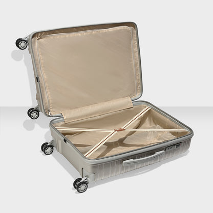 VIP Matrix Set of 2 Trolley Bag Champagne