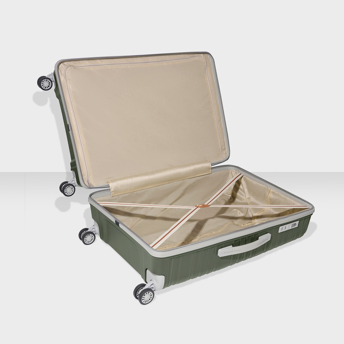 VIP Matrix Set of 3 Trolley Bag Ivy Green