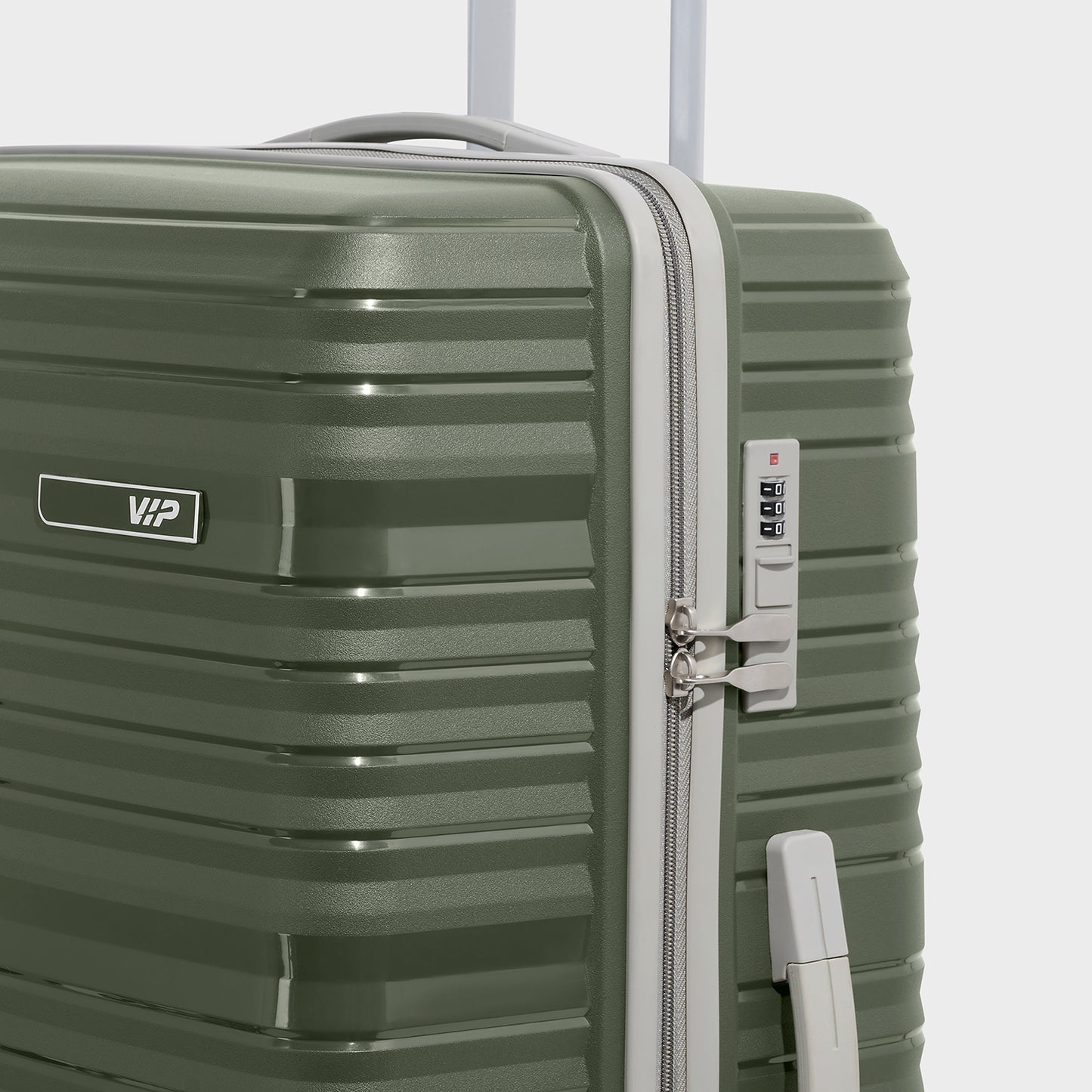 VIP Matrix Set of 3 Trolley Bag Ivy Green