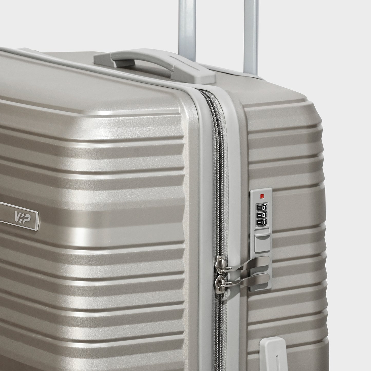 VIP Matrix Set of 3 Trolley Bag Champagne