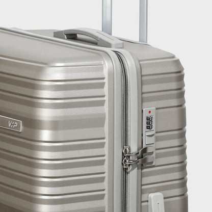 VIP Matrix Set of 3 Trolley Bag Champagne