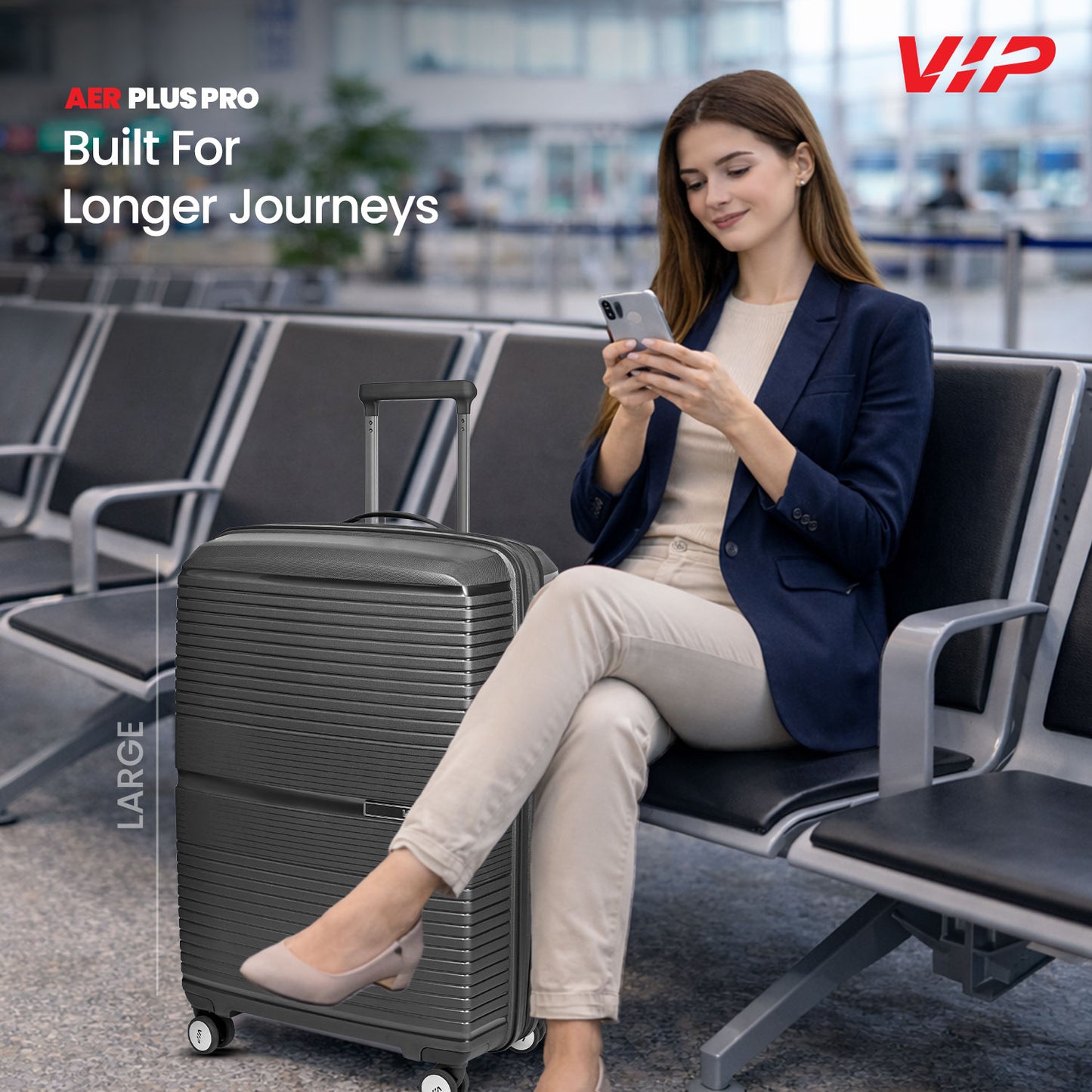 VIP Aer Plus Pro Trolley Bag Large