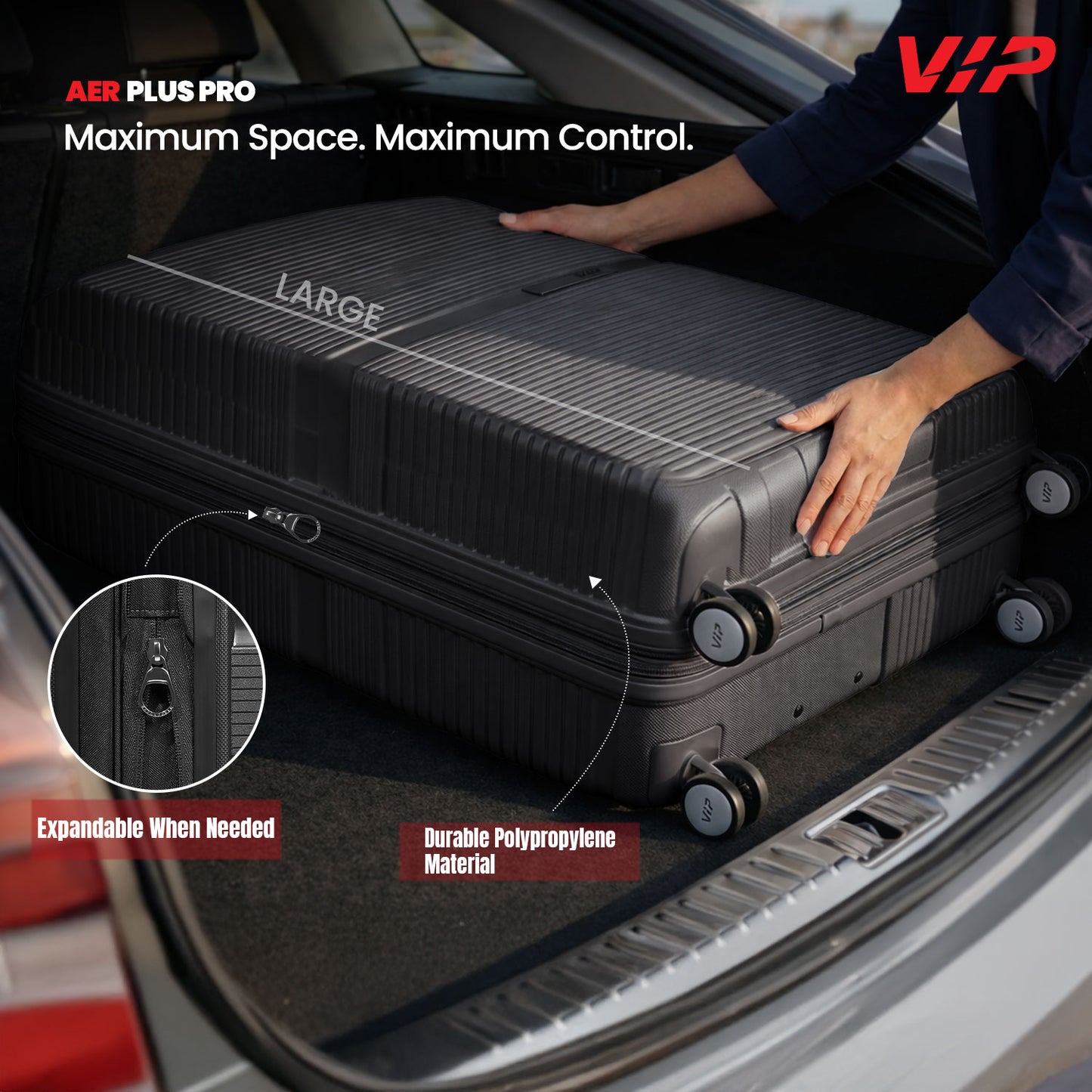 VIP Aer Plus Pro Trolley Bag Large