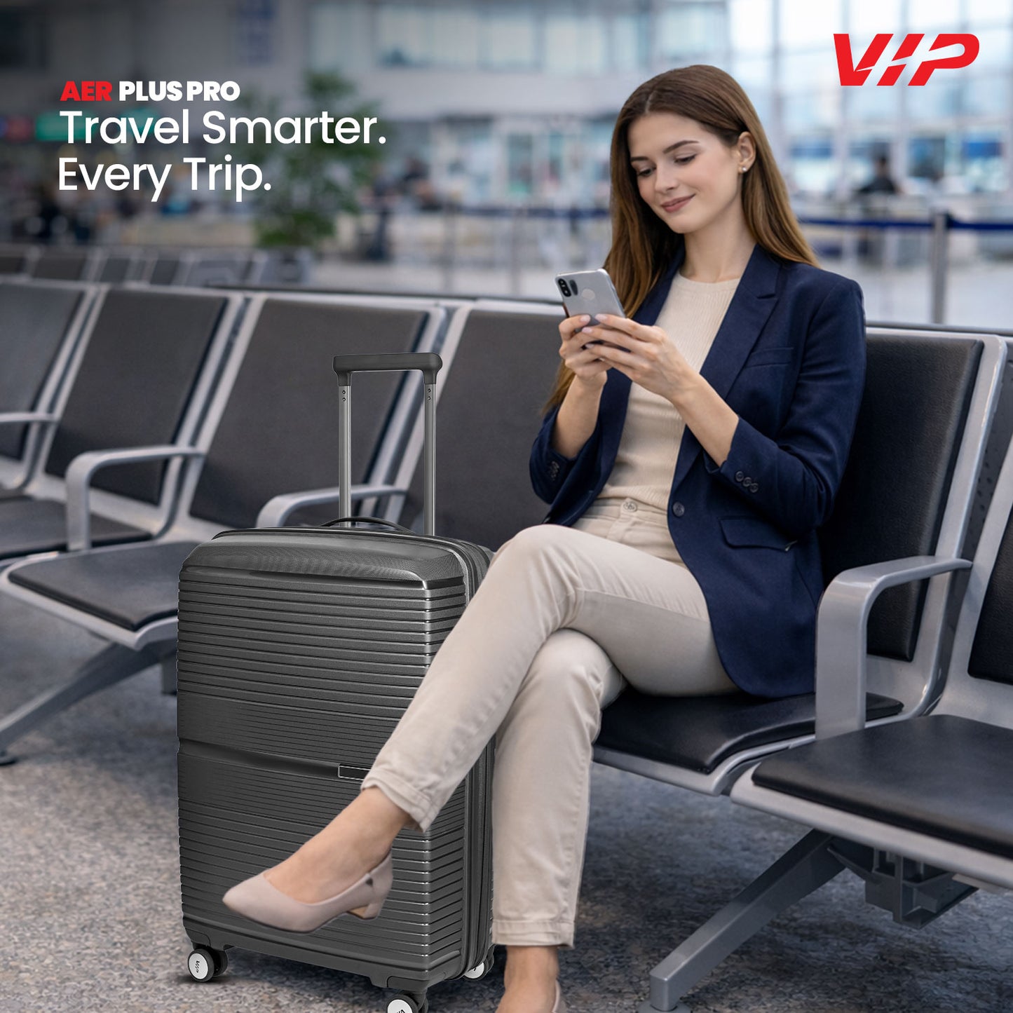 VIP Aer Plus Pro Trolley Bag Medium
