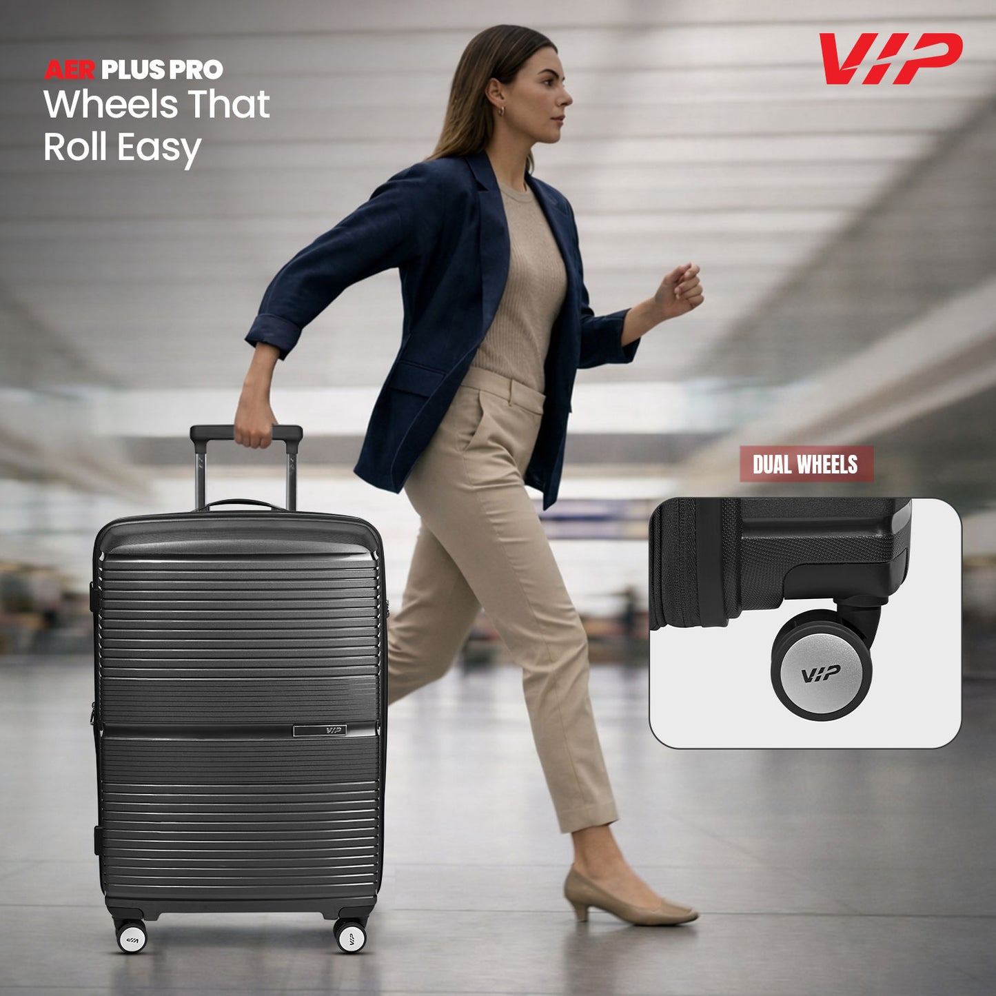 VIP Aer Plus Pro Trolley Bag Medium