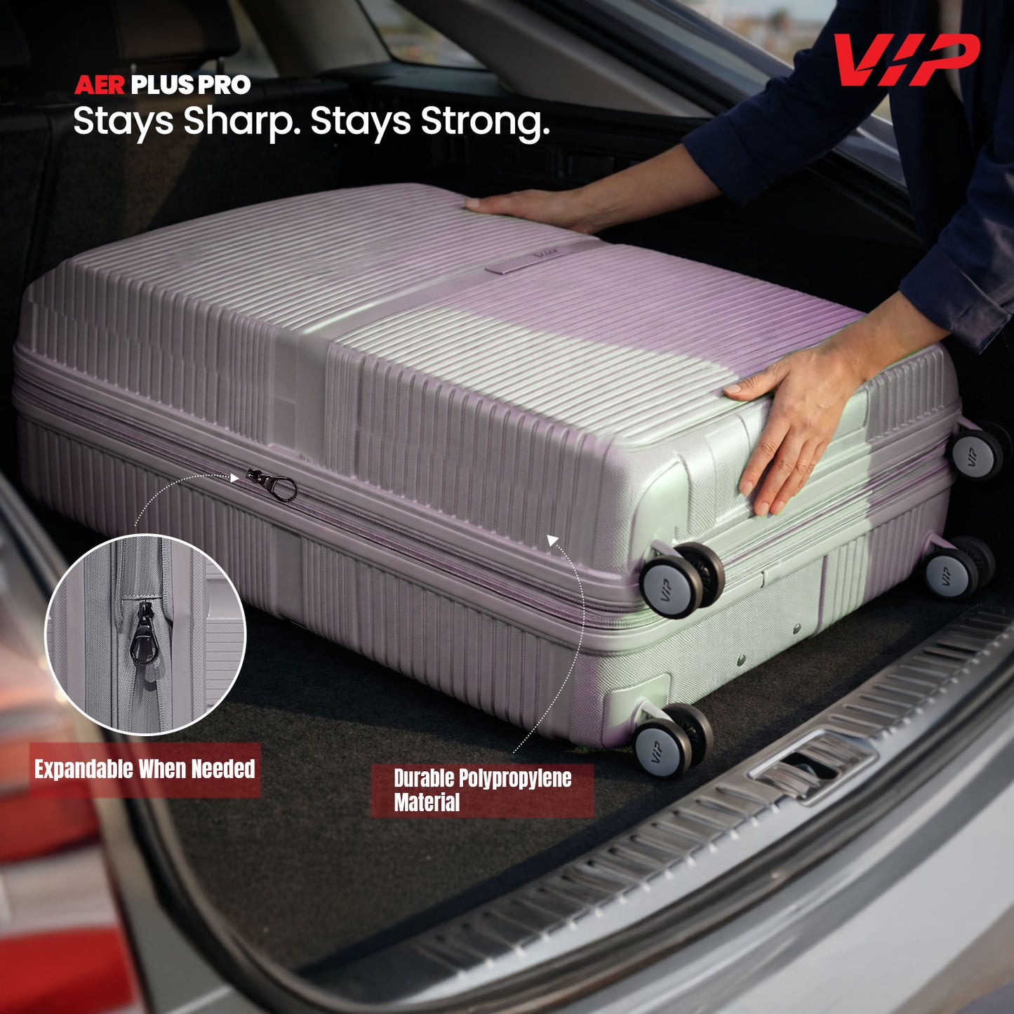 VIP Aer Plus Pro Trolley Bag Medium