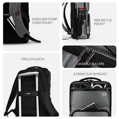 VIP URBAN Mesh Laptop Expander Backpack