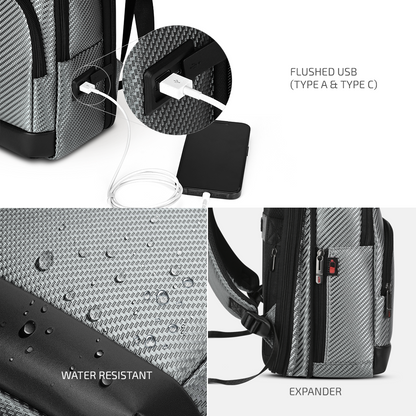 VIP URBAN Mesh Laptop Expander Backpack