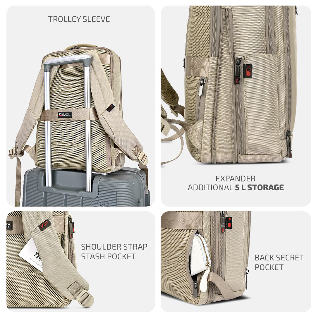 VIP VOGUE Laptop Expander Backpack