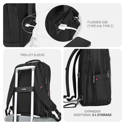 VIP LEGACY Laptop Expander Backpack