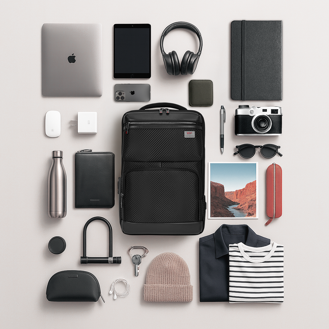 VIP URBAN Mesh Laptop Backpack Black