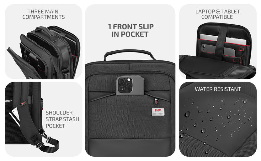 VIP LEGACY Laptop Expander Backpack – VIP Bags India